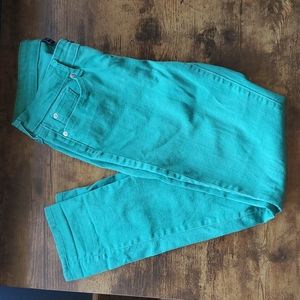 Gap Green Stretchy Skinny Pants